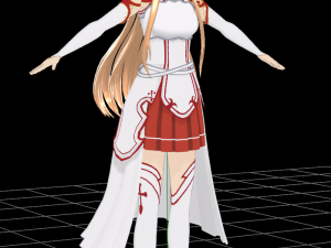 Azuna SAO 3D Модель
