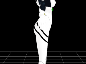 Rei Ayanami Evangelion 3D Model