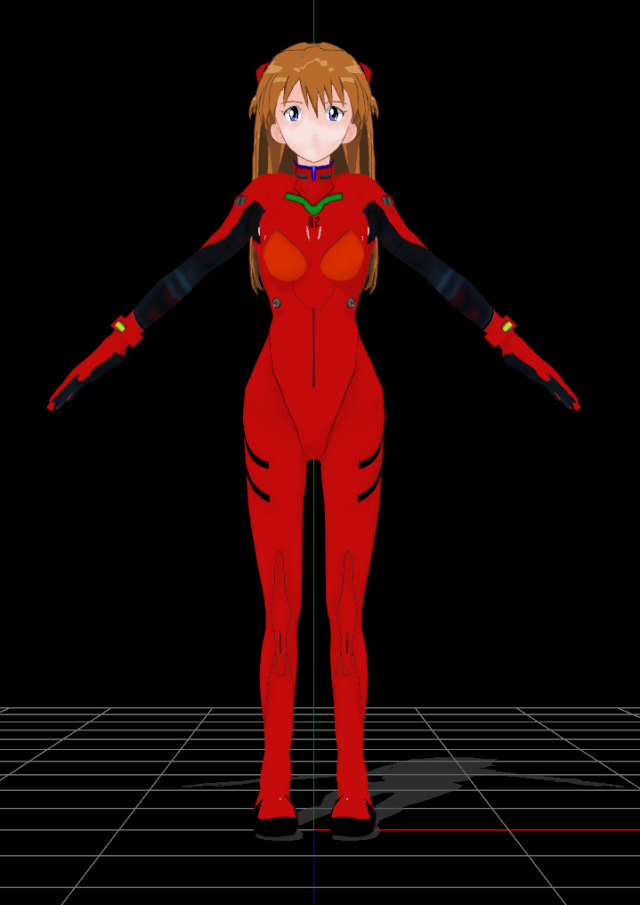 Asuka langley soryu regular suit 3Dモデル .c4d .max .obj .3ds .fbx .stl .blend 