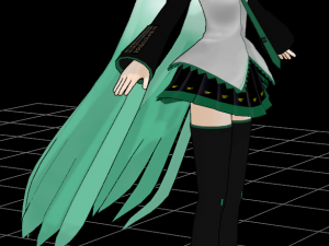Hatsune Miku 3D Model