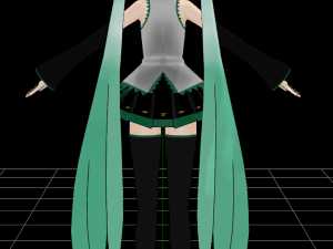 Hatsune Miku 3D Model