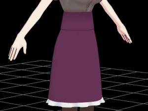 Douki chan 3D Modell