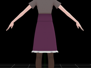 Douki chan 3D Modell