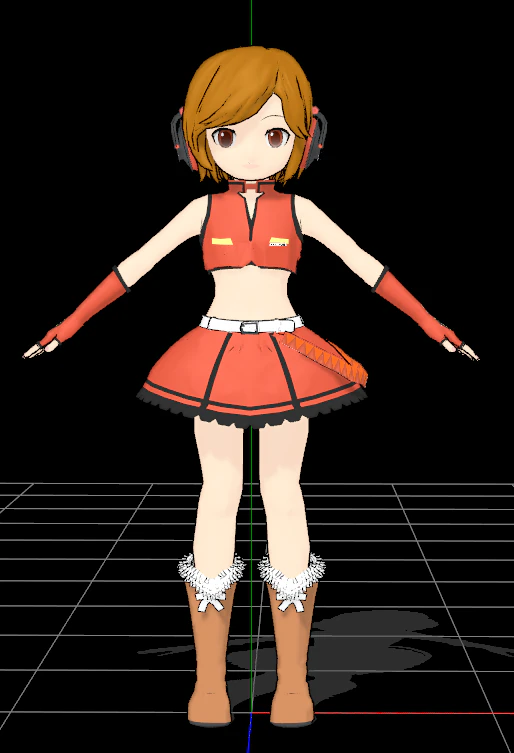 Meiko Chan 3D Model .c4d .max .obj .3ds .fbx .stl .blend 