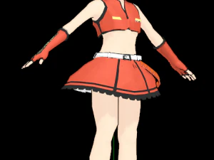 Meiko Chan 3D Model