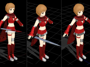 Warrior 3D Model