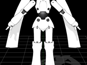 Rob&ocirc; Miku Modelo 3D