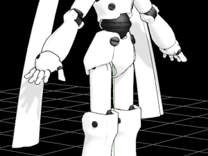 Miku Robot 3D Model