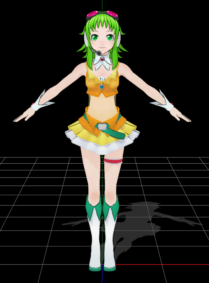 Gumi Win 3D Model .c4d .max .obj .3ds .fbx .stl .blend 