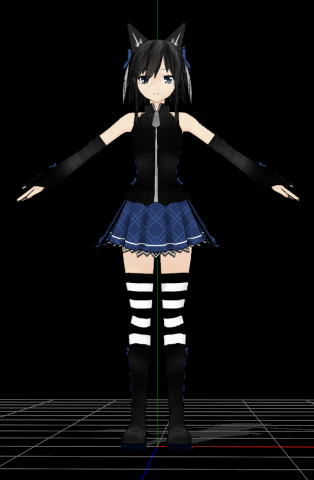 Hibari Tsubame 3D Model .c4d .max .obj .3ds .fbx .stl .blend