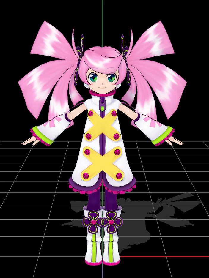 Isao Haruka Nana 3D Model .c4d .max .obj .3ds .fbx .stl .blend 