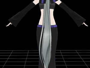 Haku Vocaloid 3Dモデル