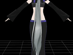 Haku Vocaloid 3D Model