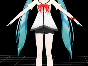 Miku alternative siut 3D 模型