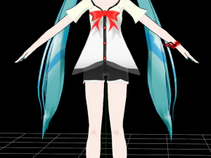Miku alternativa siut Modelo 3D