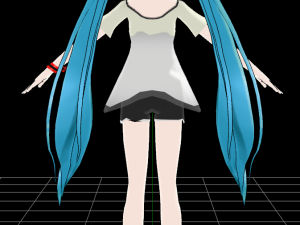 Miku alternative siut 3D 모델