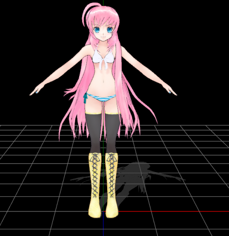Piron Luka - Bikini 3D 模型 .c4d .max .obj .3ds .fbx .stl .blend
