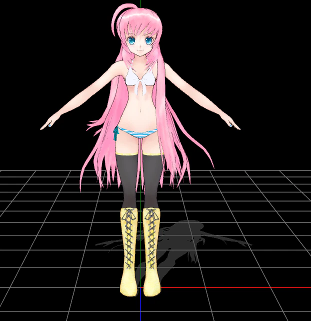 Piron Luka - Bikini 3D Model .c4d .max .obj .3ds .fbx .stl .blend 