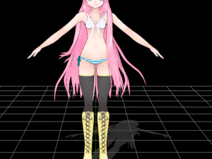 Piron Luka &ndash; bikini Model 3D