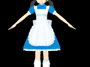 Yuki Alice in wonderland 3D Model