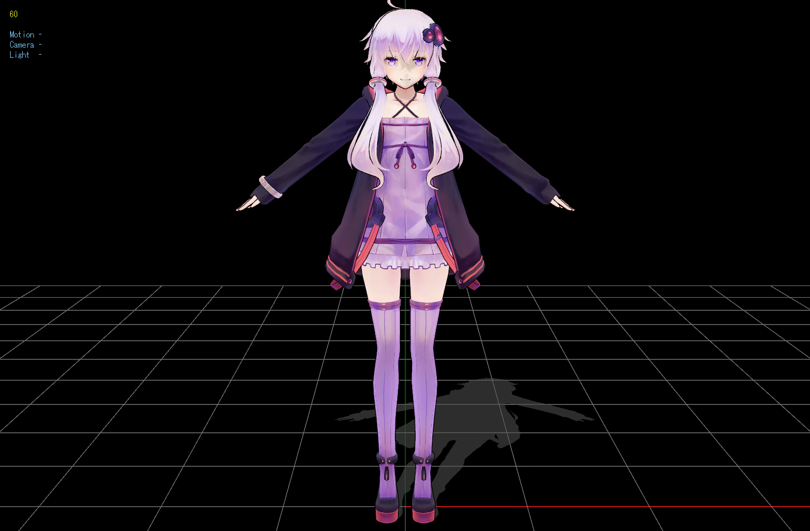 Schickes Vocaloid 3D Modell .c4d .max .obj .3ds .fbx .stl .blend 