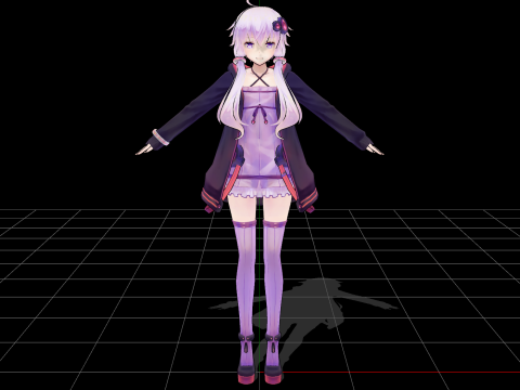 Fancy Vocaloid 3Dモデル