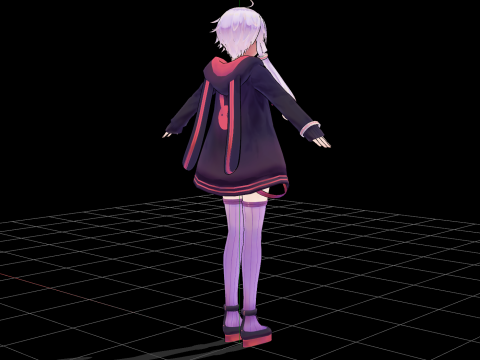 Fancy Vocaloid 3D Modell