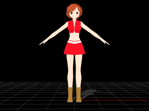 Meiko 3D Model