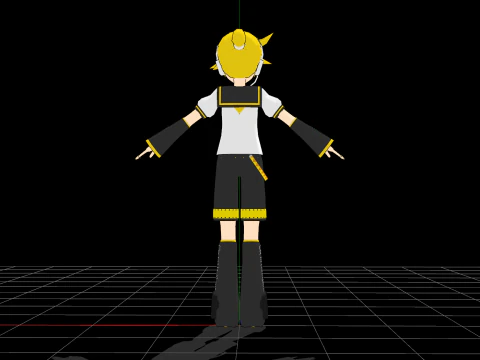 Javier Vocaloid 3D Model