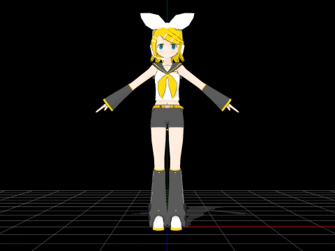 महिला जेवियर 3D मॉडल