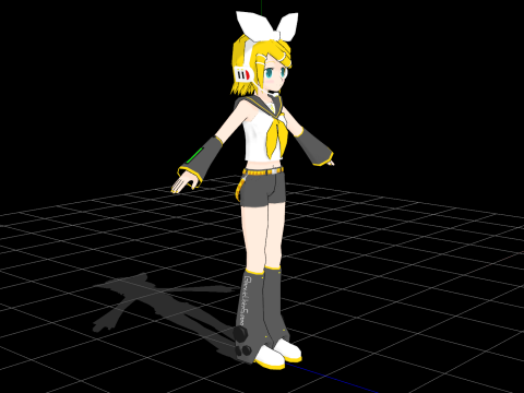Female Javier 3D Model
