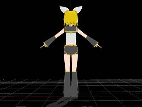 Female Javier 3D Model