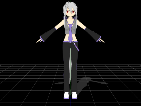 Alternative Vocaloid 3D मॉडल