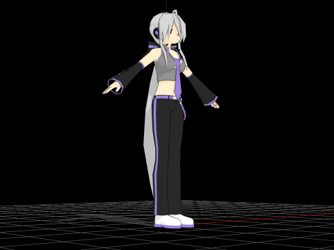 Alternative Vocaloid 3D Model