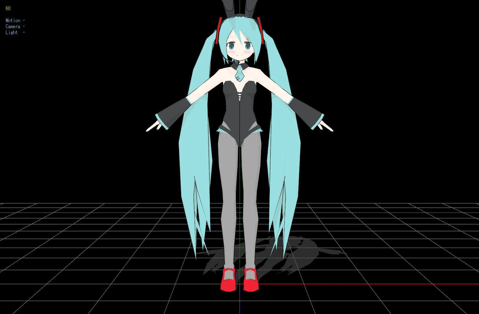 Bunny Miku 3D Model .c4d .max .obj .3ds .fbx .stl .blend 