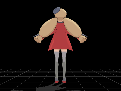 Mito Tan 3Dモデル