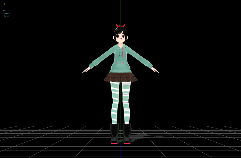 Vanellope von Shweetz Model 3D .c4d .max .obj .3ds .fbx .stl .blend