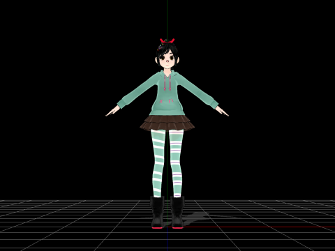 Vanellope von Shweetz 3D Model