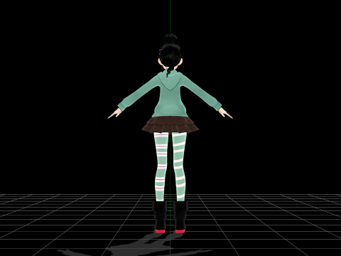 Vanellope von Shweetz Model 3D