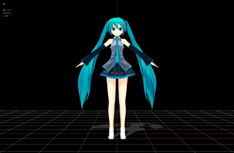 4k Miku 3Dモデル .c4d .max .obj .3ds .fbx .stl .blend 