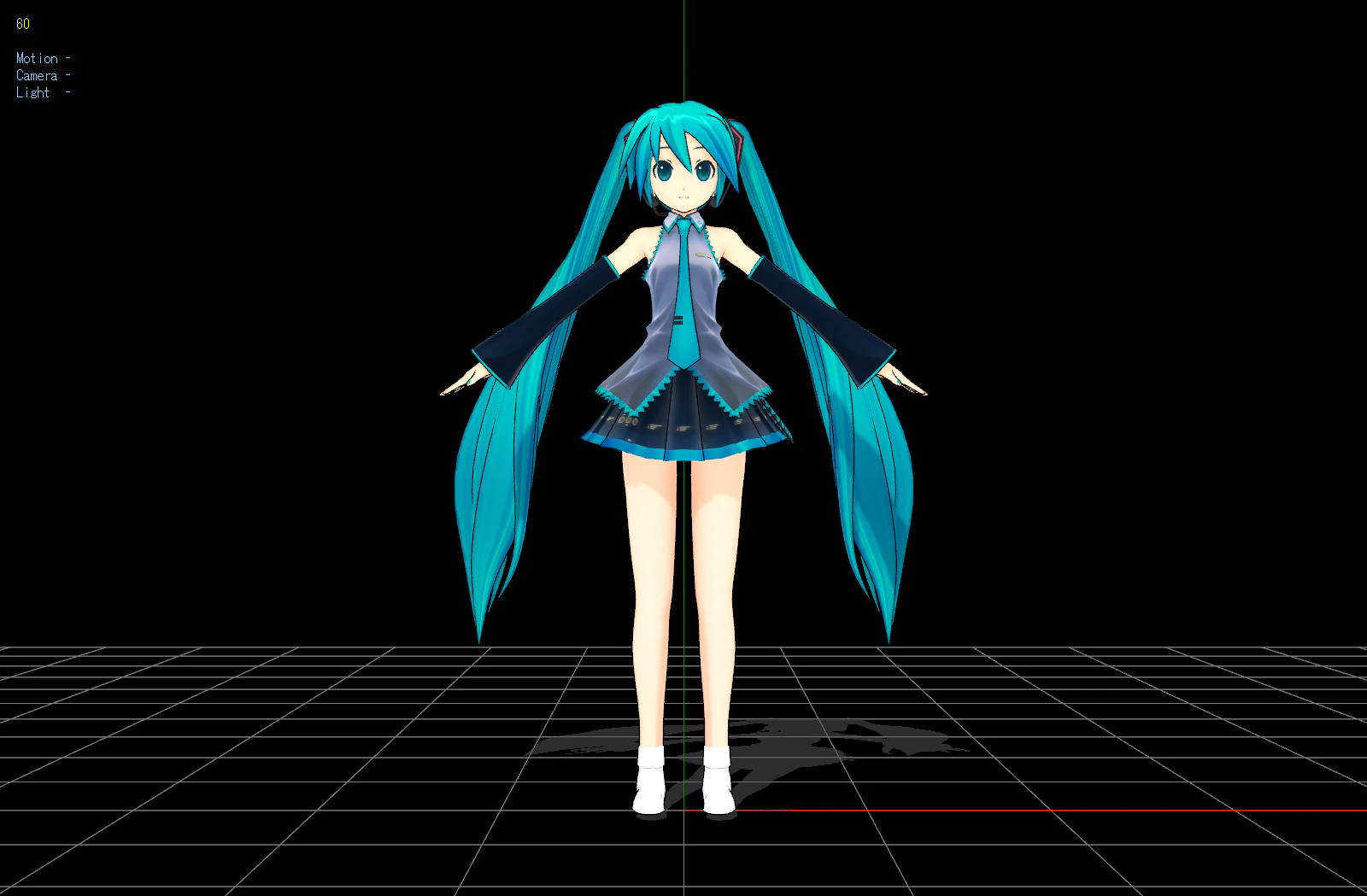 4k Miku 3D Model .c4d .max .obj .3ds .fbx .stl .blend 