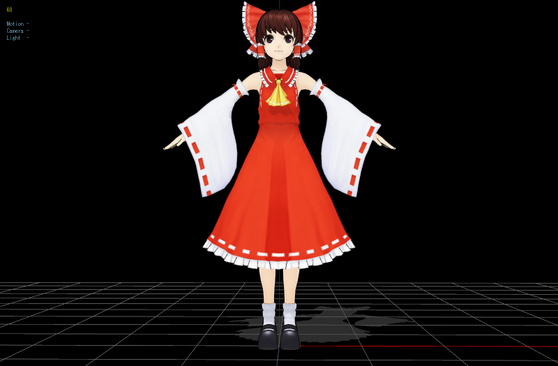 Reimu 3Dモデル .c4d .max .obj .3ds .fbx .stl .blend 