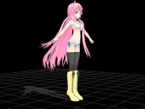 Luca Bikini 3D Model