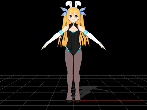 Aizawa Hikaru 3D Model