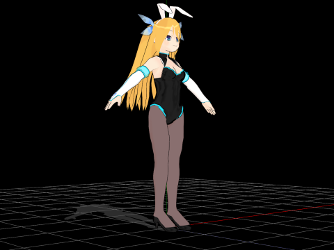 Aizawa Hikaru Model 3D