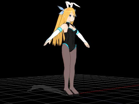 Aizawa Hikaru 3D Model