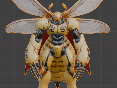Boos Insectoid 3D Model