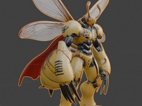 Boos Insectoid 3D Model