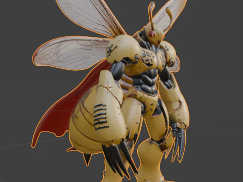 Boos Insectoid 3D Model
