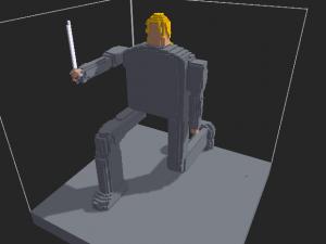 Faceless warrior Modèle 3D